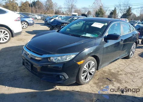 2016 Honda Civic Ex-T from USA, damaged, VIN 2HGFC1F38GH640554